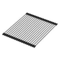 Grilaj de scurgere Quadron Qmat 38x32 cm Negru