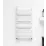 Uscător de prosoape Antrax VP22, 1016x535 mm, Alb (VP22053100В-BIAN-A)