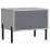 Noptieră MatroLuxe Leada №6, 51.5x35x41 см, Light concrete
