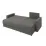 Диван угловой Sofyno Light с универсальным углом, Gemma 93 Dark Grey