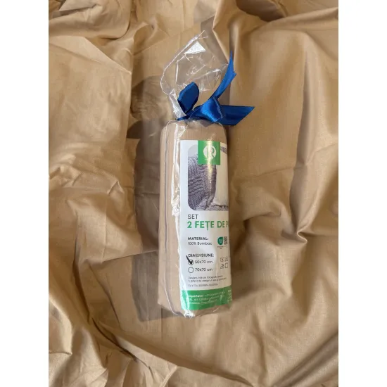 Set de 2 fețe de pernă Relaxe Home, Almond