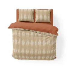 Lenjerie de pat TEP Melluna Golden Whisper (2 persoane EURO/Polisatin)