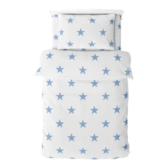 Постельное бельё Relaxe Home Soft Dreams Stars Blue (полуторный/Хлопок)