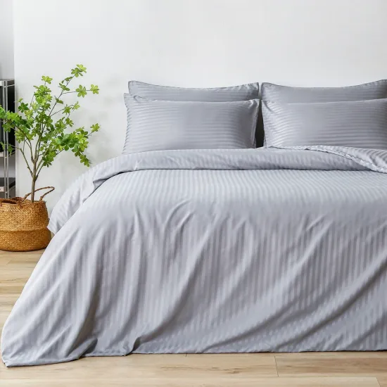 Постельное бельё Hotel Collection Light Grey (полуторный/Микрофибра)