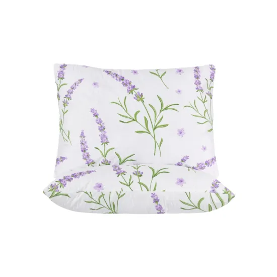 Set 2 Perne Somnart Lavanda Microfibra, 50 cm x 70 cm