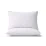 Set 2 Perne Somnart Somnia matlasata ajustabila, microfibră albă, 50 cm x 70 cm