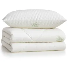 Комплект Одеяло + подушка Welpy Aloe Vera, 145x210 см