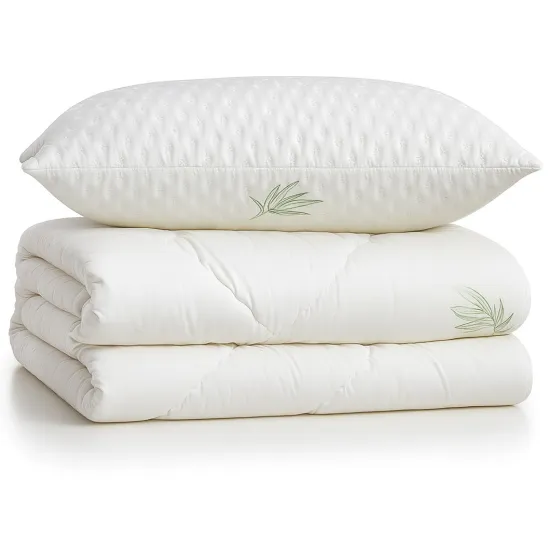 Комплект Одеяло + подушка Welpy Aloe Vera, 145x210 см