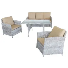 Set mobila de grădină Green Bay Monaco F5022, Bej