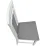 Набор мебели Eva HV-31N White + 4 Deepa R White/NV-10WP Grey