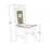 Набор мебели Eva HV-31N White + 4 Deepa R White/NV-10WP Grey