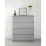 Comodă MBS Neo 4S, 80x43x98 cm, Gri (MBS-1079)