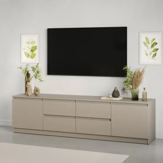 Comoda TV MBS Neo 4S2D, 200x43x53 см, Casmir (MBS-1012)