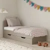 Pat MBS Lilu cu sertare, 90 x 200 cm, Casmir (MBS-1302)