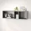 Raft de perete MBS Lilu, 110x27x34 cm, Gri (MBS-1366)