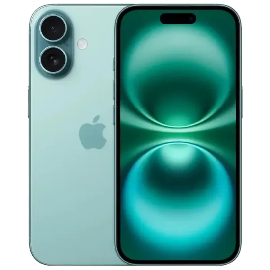 Смартфон Apple iPhone 16, 8Гб/128Гб, Бирюзовый