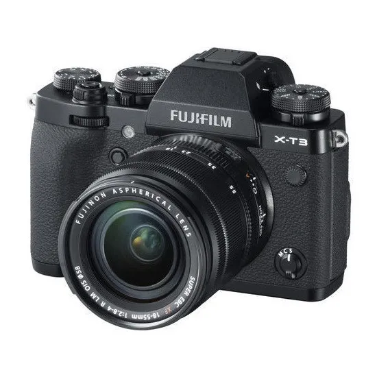 Aparat foto fără oglindă Fujifilm X-T3 Black Fujinon XF18-55mm F2.8-4 R LM OIS