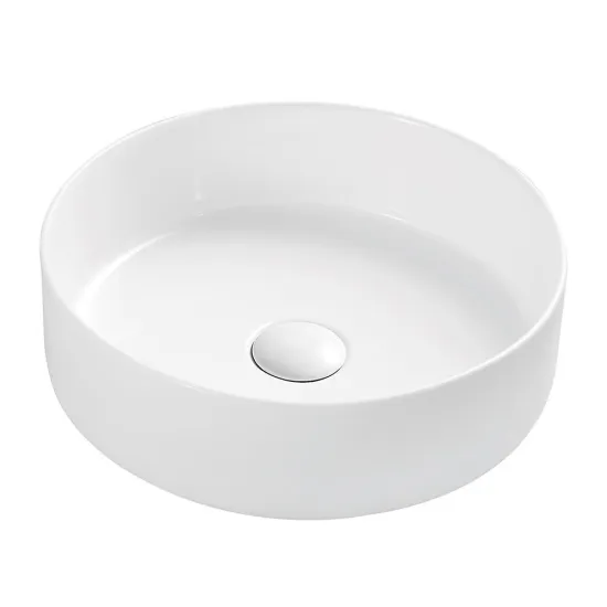 Lavoar pe blat Nomi Centro, 355x355x120 Alb (126390)
