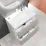 Шкаф под умывальник Bayro Bergamo 1000 100 cm, напольный, Light Gray (126102)