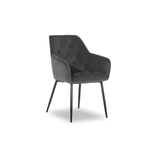Scaun Avanti Bel New, Dark Grey Velvet