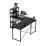 Masa de birou Mark Adler Leader 5.9, 145x145 cm, Black