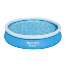 Бассейн надувной Bestway Fast Set 57273, Ø366x76 см, 5370 л