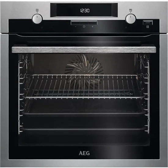 Духовка электрическая AEG BCE455350M, Silver/Black