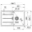 Chiuvetă de bucătărie Franke CNG 611-78, 780x500 mm, Negru mat (114.0633.145)