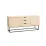 Комод Decoprim Vermont, 160x45x75 см, Stejar M37/Black
