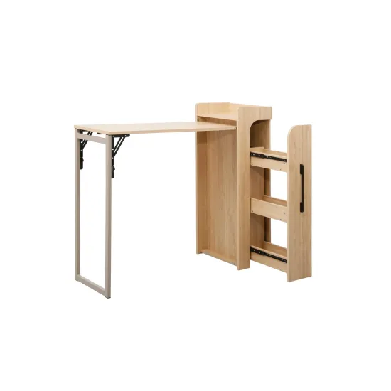 Стол обеденный Decoprim Dakar, 122x44x108 см, Дуб M37/Grey