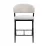Scaun Decoprim Marcus Bar, Beige (OTE Harper 110)/Black Legs