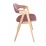 Стул Decoprim Logan, Emilia 75/Natural Legs