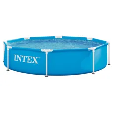 Piscină cu cadru Intex Metal Frame 28205, Ø244x51 cm, 1820 l