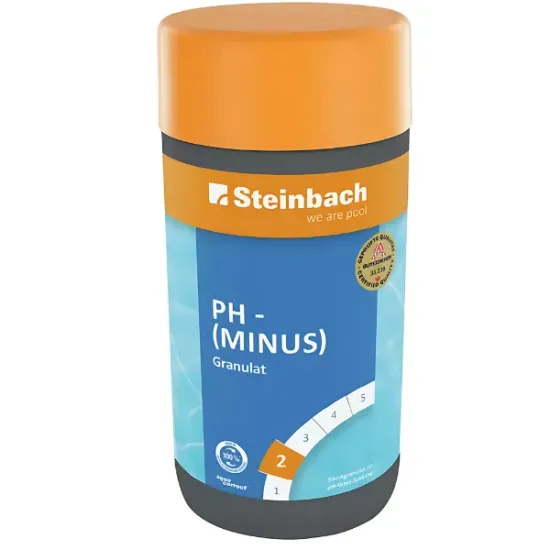 PH минус Гранулированый Steinbach 753001, шаг 2, упаковка 1,2 кг