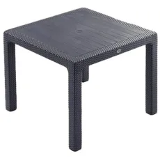 Стол садовый Magnus Rattan 90x90, Серый
