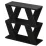 Măsuţă cafea Deco Lazena, 60x21,2x55,4 cm, Black Bute