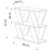Măsuţă cafea Deco Lazena, 60x21,2x55,4 cm, Black Bute