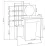 Столик туалетный Deco MUP, 105x35x151 см, Sandstone