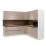 Модульная кухня Fabrik Home Livorno Uno 2.6x2.0 м, ЛДСП, Глиняный серый