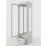 Penal vitrina ML-Mobila Marsel 2 №12, 64x48x200 см, Alb/Stejar polar