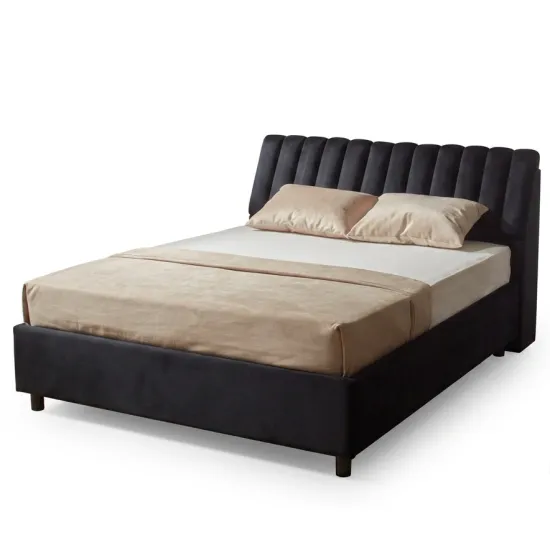Кровать Ambianta Bremen, 140 х 200 см, Черный