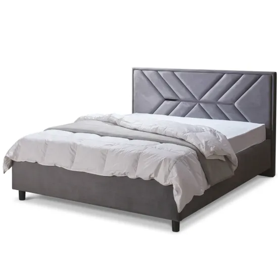Кровать Ambianta Dally, 140 х 200 см, Графит