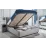 Set pat Ambianta Amigo 1.4m Gri + saltea Saltconfort Classic 140x200