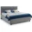 Set pat Ambianta Amigo 1.4m Gri + saltea Saltconfort Classic 140x200