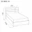 Set pat Ambianta Amigo 1.6m Gri + saltea Saltconfort Classic 160x200
