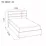 Set pat Ambianta Amigo 1.4m Beige + saltea Saltconfort Classic 140x200
