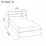 Комплект кровать Ambianta Amigo 1.6m Beige + матрас Saltconfort Classic 160x200