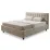 Set pat Ambianta Rio 1.8m Bej + saltea Saltconfort Lux 180x200