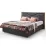 Set pat Ambianta Happy 1.6m Walnut + saltea Saltconfort Classic 160x200