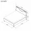 Комплект кровать Ambianta Happy 1.6m White Samoa + матрас Saltconfort Classic 160x200